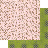 Fancy Pants Designs - Prairie Rose Collection - 12 x 12 Double Sided Paper - Lucky You