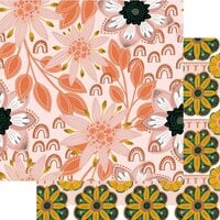 Fancy Pants Designs - Paislees And Petals Collection - 12 x 12 Double Sided Paper - Timeless Floral