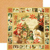 Graphic 45 - Christmas Past Collection - 12 x 12 Double Sided Paper - Jolly Old St. Nicholas