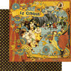 Graphic 45 - Le Cirque Collection - 12 x 12 Double Sided Paper - Le Cirque