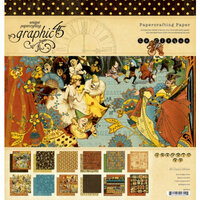 Graphic 45 - Le Cirque Collection - 12 x 12 Paper Pad