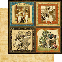 Graphic 45 - Christmas Emporium Collection - 12 x 12 Double Sided Paper - Happy Holidays