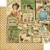 Graphic 45 - An ABC Primer Collection - 12 x 12 Double Sided Paper - Bedtime Stories