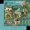 Graphic 45 - Tropical Travelogue Collection - 12 x 12 Double Sided Paper - Tropical Travelogue