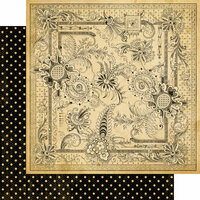 Graphic 45 - Olde Curiosity Shoppe Collection - 12 x 12 Double Sided Paper - Mercurial Masterpiece