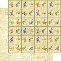 Graphic 45 - Secret Garden Collection - 12 x 12 Double Sided Paper - Seed Fairy