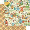 Graphic 45 - Mother Goose Collection - 12 x 12 Double Sided Paper - Nursery Rhymes
