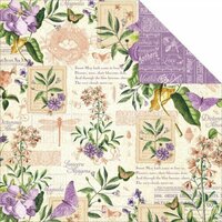 Graphic 45 - Time to Flourish Collection - 12 x 12 Double Sided Paper - May Flourish