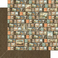 Graphic 45 - Cityscapes Collection - 12 x 12 Double Sided Paper - Well Traveled