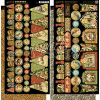 Graphic 45 - Safari Adventure Collection - Cardstock Banners