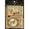 Graphic 45 - Safari Adventure Collection - Ephemera Cards