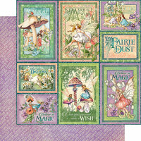 Graphic 45 - Fairie Dust Collection - 12 x 12 Double Sided Paper - Dreamland