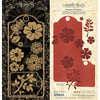 Graphic 45 - Staples Embellishments Collection - Metal Dies - Large Tag, ATC Tag and Flower
