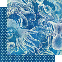 Graphic 45 - Ocean Blue Collection - 12 x 12 Double Sided Paper - Antigua