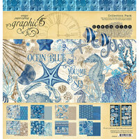 Graphic 45 - Ocean Blue Collection - 12 x 12 Collection Pack