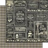 Graphic 45 - Farmhouse Collection - 12 x 12 Double Sided Paper - General Store