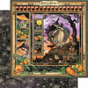 Graphic 45 - Midnight Tales Collection - Halloween - 12 x 12 Double Sided Paper - Midnight Tales