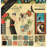 Graphic 45 - Couture Collection - 12 x 12 Deluxe Collector's Edition Kit