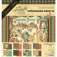 Graphic 45 - Enchanted Forest Collection - Collector's Edition - 8 x 8 Collection Pack