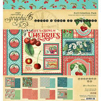 Graphic 45 - Life's A Bowl Of Cherries Collection - 8 x 8 Collection Pack