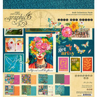 Graphic 45 - Let's Get Artsy Collection - 8 X 8 Collection Pack