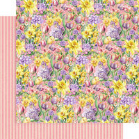 Graphic 45 - Grow With Love Collection - 12 x 12 Double Sided Paper - Blooming Beauty