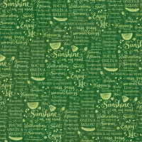 Graphic 45 - Sunshine On My Mind Collection Collection - 12 x 12 Double Sided Paper - Sunshine On My Mind