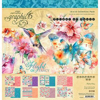 Graphic 45 - Flight Of Fancy Collection - 12 x 12 Collection Pack