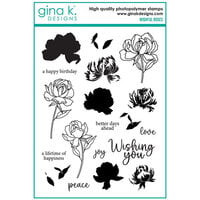 Gina K Designs - Clear Photopolymer Stamps - Wishful Roses