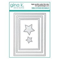 Gina K Designs - Dies - Single Stitched Rectangles