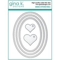 Gina K Designs - Dies - Double Stitched Ovals