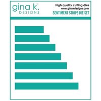 Gina K Designs - Dies - Sentiment Strips