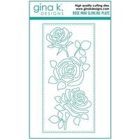 Gina K Designs - Dies - Rose Mini Slimline Plate