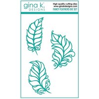 Gina K Designs - Dies - Fancy Feathers