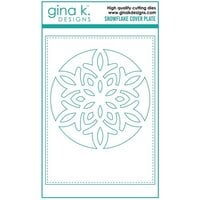 Gina K Designs - Dies - Snowflake CIRCLE Cover Plate