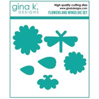 Gina K Designs - Dies - Flowers and Wings