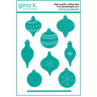 Gina K Designs - Dies - Happy Holiday Ornaments