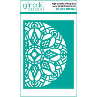Gina K Designs - Dies - Crescent Mandala Cover Plate