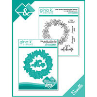 Gina K Designs - Die And Clear Photopolymer Stamp Set - Let's Celebrate