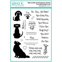 Gina K Designs - Clear Photopolymer Stamps - Precious Pups