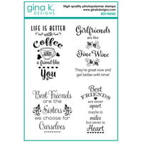 Gina K Designs - Clear Photopolymer Stamps - Best Friends