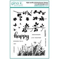 Gina K Designs - Clear Photopolymer Stamps - Summer Silhouettes