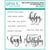 Gina K Designs - Clear Photopolymer Stamps - Fancy Phrases