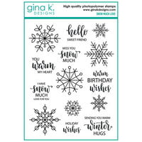 Gina K Designs - Clear Photopolymer Stamps - Snow Much Love
