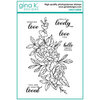 Gina K Designs - Clear Photopolymer Stamps - Lovely Flowers