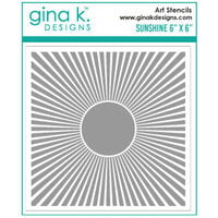 Gina K Designs - Stencils - Sunshine