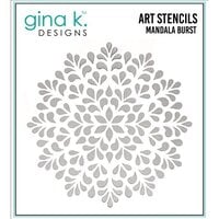 Gina K Designs - Stencils - Mandala Burst