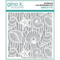 Gina K Designs - Stencils - Seashells