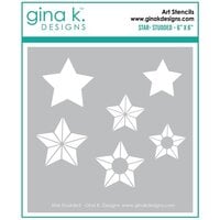 Gina K Designs - Stencils - Star - Studded