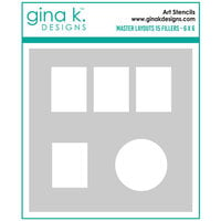 Gina K Designs - Stencils - Master Layouts 15